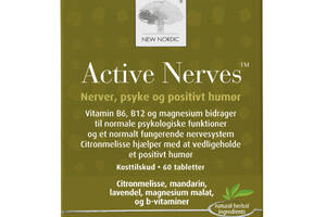 Комплекс для профилактики нервной системы New Nordic Active Nerves 60 Tabs