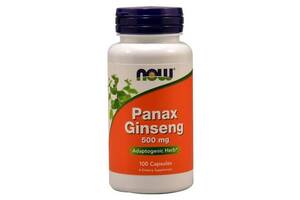 Комплекс для профилактики нервной системы NOW Foods Panax Ginseng 500 mg 100 Caps