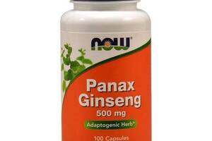 Комплекс для профилактики нервной системы NOW Foods Panax Ginseng 500 mg 100 Caps