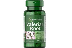 Комплекс для профилактики нервной системы Puritan's Pride Valerian Root 265 mg 100 Caps