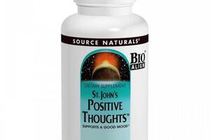 Комплекс для профилактики нервной системы Source Naturals St. John's Positive Thoughts 45 Tabs