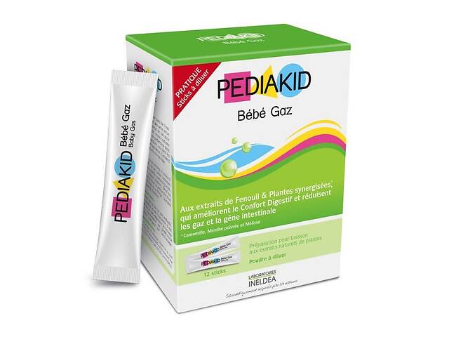 Комплекс для профилактики пищеварения у детей Pediakid BÉBÉ GAZ 12 sticks