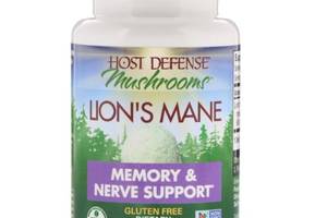 Комплекс для профилактики работы головного мозга Fungi Perfecti Lion's Mane Memory & Nerve Support 30 Caps FPI-03161