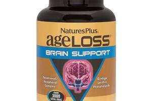 Комплекс для профилактики работы головного мозга Nature's Plus NTP8011 Age Loss Brain Support 60 Caps