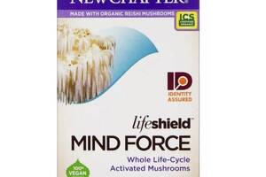 Комплекс для профилактики работы головного мозга New Chapter LifeShield Mind Force 60 Caps NC0241