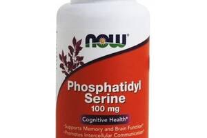 Комплекс для профилактики работы головного мозга NOW Foods Phosphatidyl Serine 100 mg 60 Veg Caps