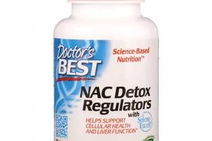 Комплекс для профилактики работы печени Doctor's Best NAC Detox Regulators 60 Veg Caps DRB-00279