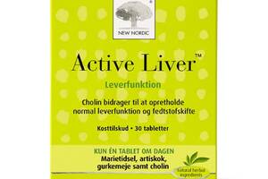 Комплекс для профилактики работы печени New Nordic Active Liver 30 Tabs