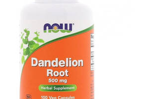 Комплекс для профилактики работы печени NOW Foods Dandelion Root 500 mg 100 Veg Caps