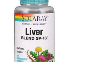 Комплекс для профилактики работы печени Solaray Liver Blend SP-13 100 Veg Caps