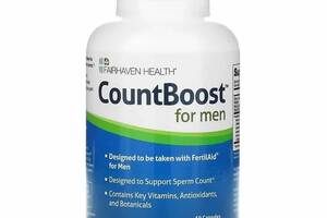 Комплекс для профилактики репродуктивной функии у мужчин Fairhaven Health CountBoost for Men 60 Caps