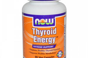 Комплекс для профилактики щитовидной железы NOW Foods Thyroid Energy 90 Veg Caps