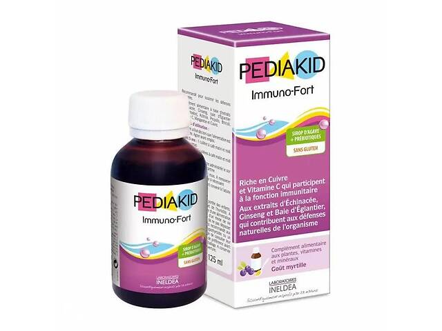 Комплекс для профилактики иммунной системы у детей Pediakid Immuno Fort125 ml Blueberry