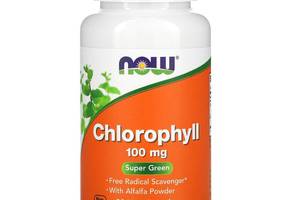 Комплекс для пищеварения NOW Foods Chlorophyll 100 mg 90 Veg Caps