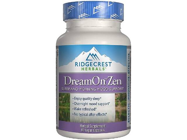 Комплекс для сна RidgeCrest Herbals DreamOn Zen 60 Veg Caps RCH162