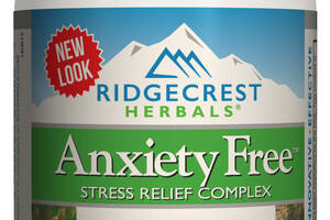 Комплекс для Снижения Стресса Anxiety Free RidgeCrest Herbals 60 гелевых капсул