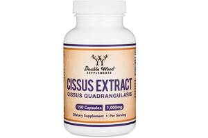 Комплекс для суставов Double Wood Supplements Cissus Quadrangularis Extract 1000 mg 2 caps per serving 150 Caps