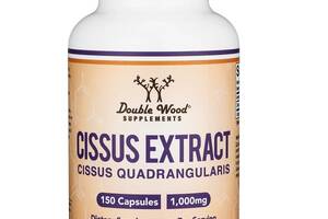 Комплекс для суставов Double Wood Supplements Cissus Quadrangularis Extract 1000 mg 2 caps per serving 150 Caps