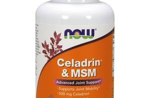 Комплекс для суставов NOW Foods Celadrin & MSM 500 mg 120 Caps