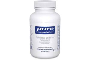 Комплекс для суставов Pure Encapsulations Systemic Enzyme Complex 180 Caps PE-00862