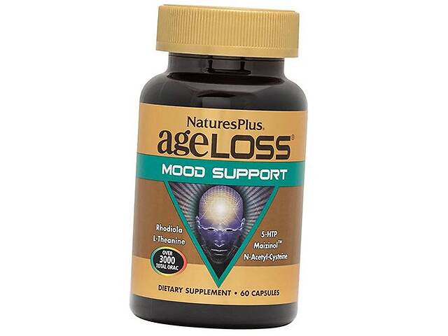 Комплекс для улучшения настроения AgeLoss Mood Support Nature's Plus 60капс (71375046)