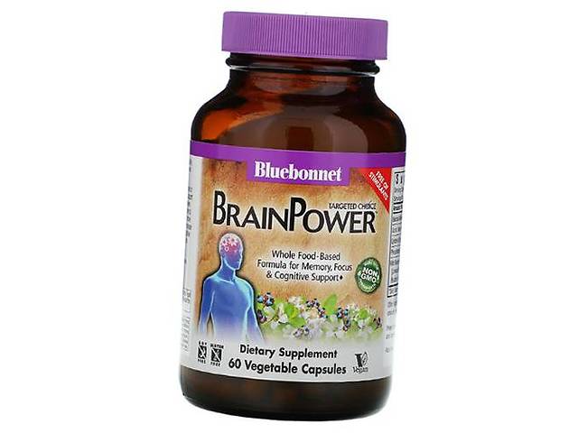 Комплекс для улучшения работы мозга Brain Power Bluebonnet Nutrition 60вегкапс (71393017)