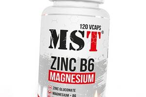 Комплекс для відновлення та сну Zinc Magnesium B6 MST 120вегкапс (08288009)
