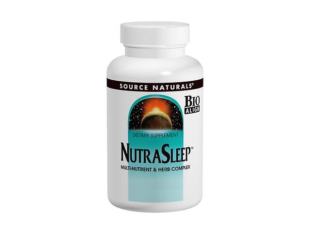 Комплекс для Здорового Сна Nutra Sleep Source Naturals 100 таблеток