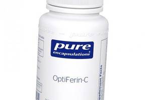 Комплекс для здоровья крови Optiferin-C Pure Encapsulations 60капс (36361041)