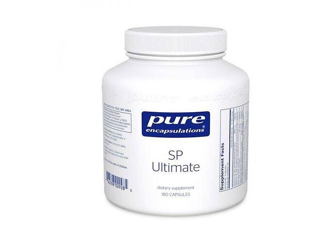 Комплекс для здоровья предстательной железы Pure Encapsulations SP Ultimate 180 Caps PE-01809