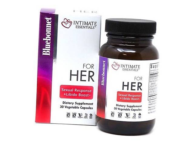Комплекс для женского сексуального здоровья Bluebonnet Nutrition For Her Sexual Response & Libido Boost 30 вегкапс (7...