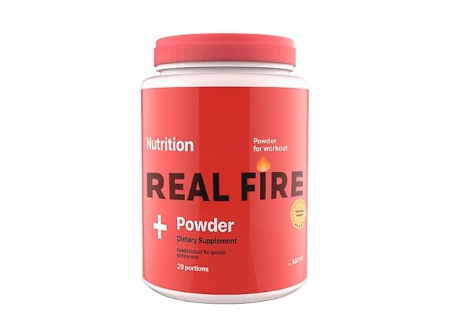 Комплекс до тренировки AB PRO Real Fire 250 g /20 servings/ Апельсин