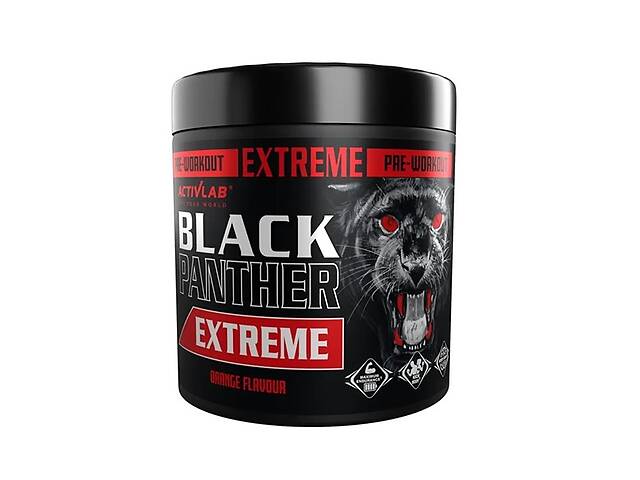 Комплекс до тренировки Activlab Black Panther Extreme 300 g /15 servings/ Orange