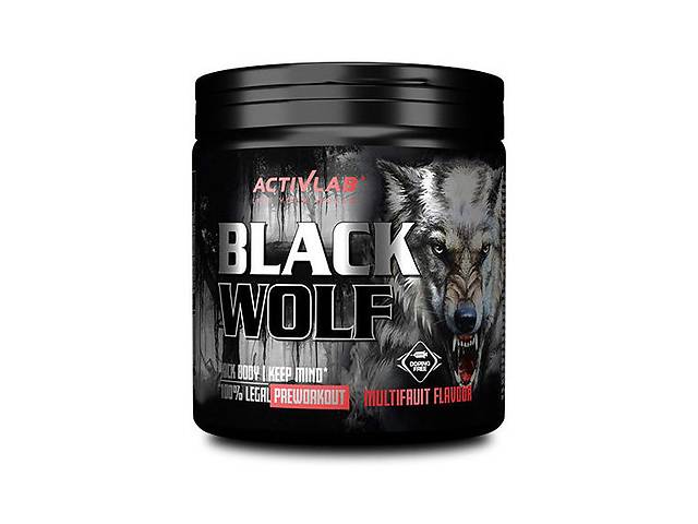 Комплекс до тренировки Activlab Black Wolf 300 g 30 servings Lemon
