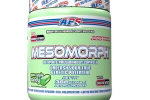 Комплекс до тренировки Aps Mesomorph 388g ver4 (Geranium Extract) 388 g /25 servings/ Green Apple Candy