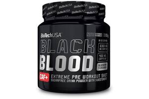 Комплекс до тренировки BioTechUSA Black Blood CAF+ 300 g /30 servings/ Blueberry