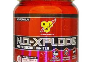 Комплекс до тренировки BSN N.O.-Xplode Pre-Workout Igniter 555 g /30 servings/ Fruit Punch NON-caffeinated