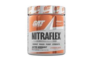 Комплекс до тренировки GAT Nitraflex 300 g /30 servings/ Strawberry Mango