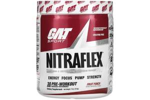 Комплекс до тренировки GAT Nitraflex 312 g /30 servings/ Fruit Punch