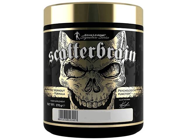 Комплекс до тренировки Kevin Levrone Scatterbrain 270 g /60 servings/ Dragon fruit