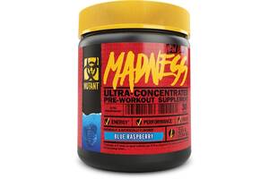 Комплекс до тренировки Mutant Madness 225 g /30 servings/ Blue Raspberry