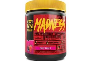 Комплекс до тренировки Mutant Madness 225 g /30 servings/ Fruit Punch