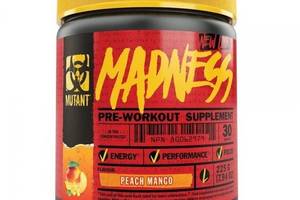 Комплекс до тренировки Mutant Madness 225 g /30 servings/ Peach Mango