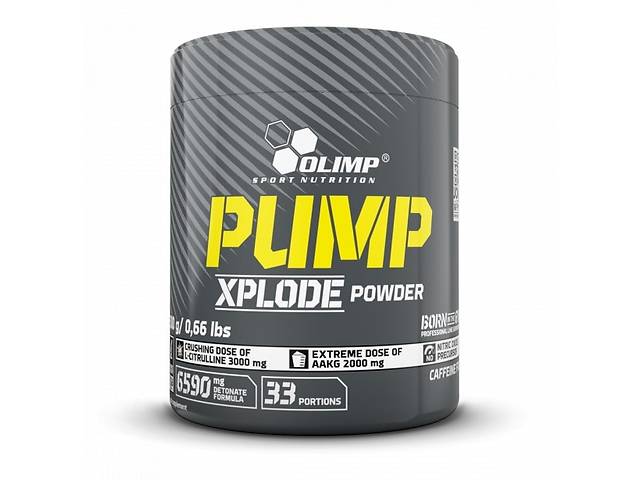 Комплекс до тренировки Olimp Nutrition Pump Xplode Powder 300 g /33 servings/ Fruit Punch