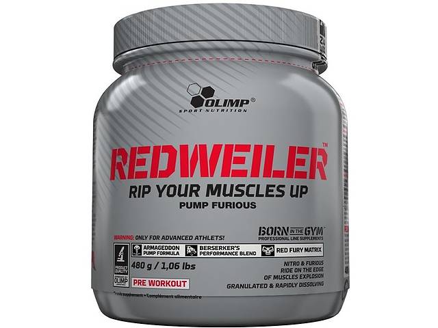 Комплекс до тренировки Olimp Nutrition RedWeiler 480 g /40 servings/ Cola