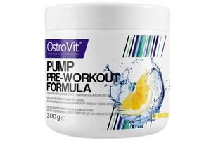 Комплекс до тренировки OstroVit PUMP Pre-Workout 300 g /30 servings/ Lemon