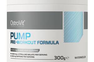 Комплекс до тренировки OstroVit PUMP Pre-Workout 300 g /30 servings/ Watermelon