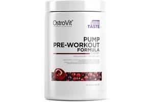 Комплекс до тренировки OstroVit PUMP Pre-Workout 500 g 50 servings Cherry