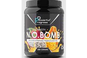 Комплекс до тренировки Powerful Progress N.O.BOMB 300 g 30 servings Tropical mix