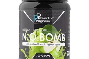 Комплекс до тренировки Powerful Progress N.O.BOMB 300 g /30 servings/ Apple